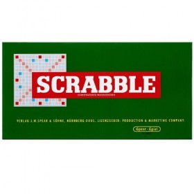 Scrabble Jeu danniversaire avec pierres en bois