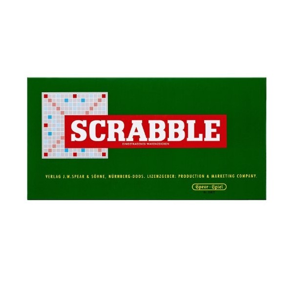 Scrabble Jeu danniversaire avec pierres en bois