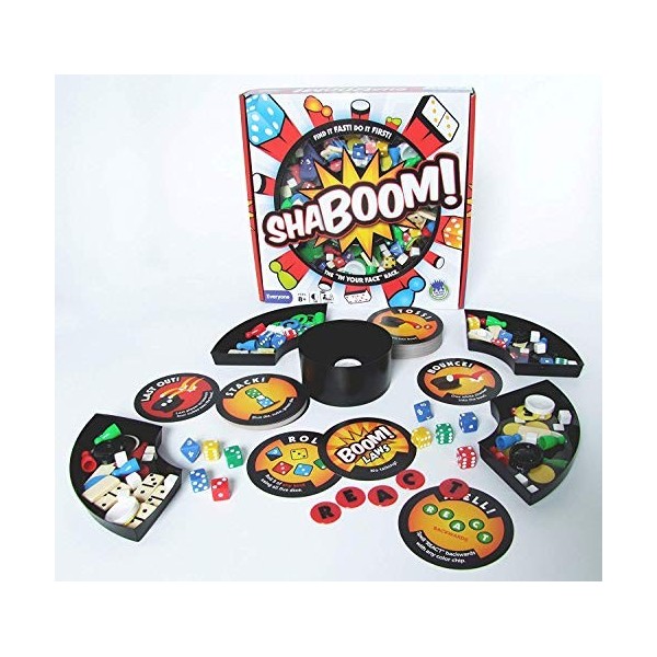 University Games 117 Shaboom Board Game, Multi