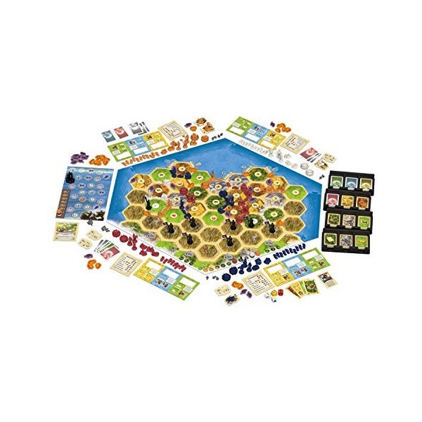 Unbekannt 999 Games Borspel Catan : De Légende Van de veroveraars