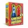 Chicken vs Hotdog : Le Jeu de fête Ultime pour Les Enfants, Les Adolescents, Les Adultes et Les familles Amusantes [Version A