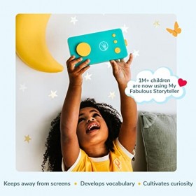 Lunii- My Fabulous Storyteller-Les Enfants créent Leurs Propres Histoires Audio-Jouet éducatif sans écran, Lunii-1-EN