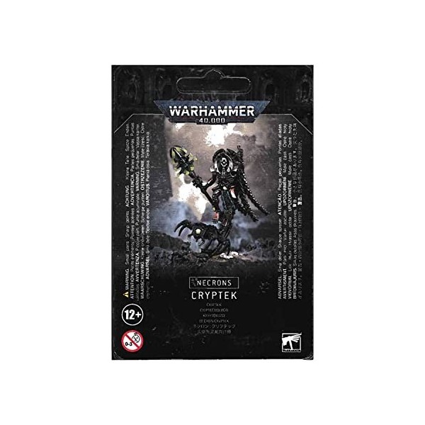 Games Workshop Warhammer 40k - Necron Cryptek 49-22 Noir