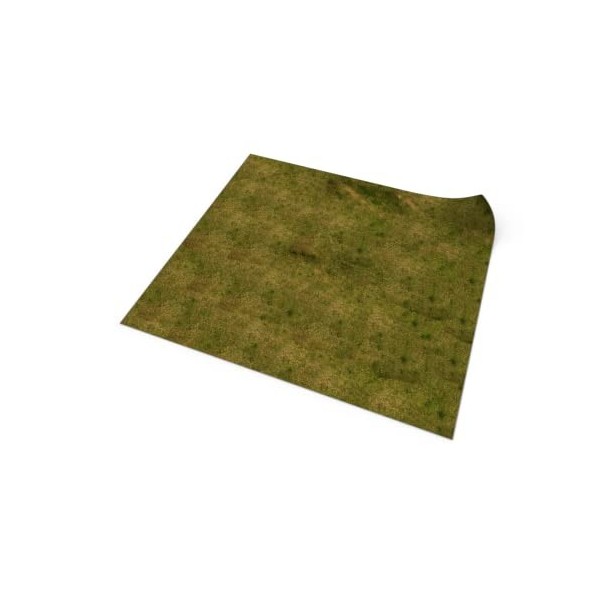 PLAYMATS- Dropfleet Commander Bataille, Jeu, Tapis en Caoutchouc, C003-R-dropfleet, Herbe Universelle, 48" x 48" / 122 cm x 1