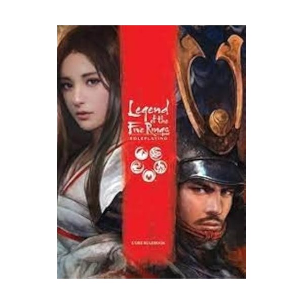 Edge, Legend of The Five Rings RPG: Core Rulebook, RPG, Ages 12 Plus, 3-5 Players