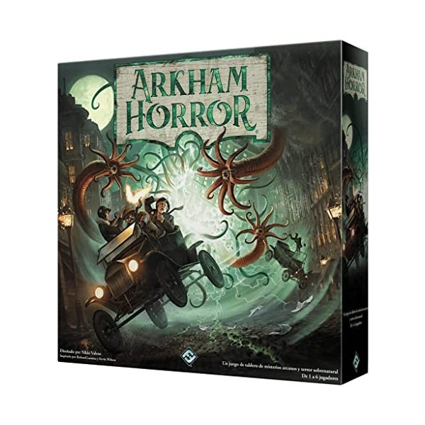 Fantasy Flight Arkham Horror 3 A edición-español, ahb01es - version espagnole