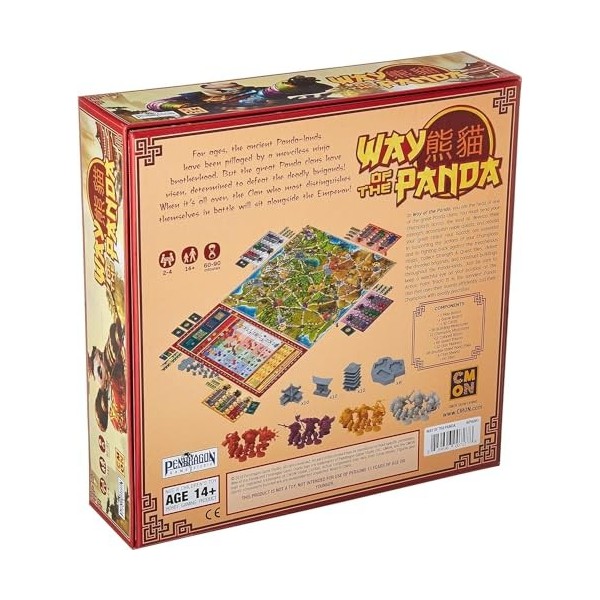 Asmodee CMNWPA001 Way of The Panda Multicolore - version anglaise