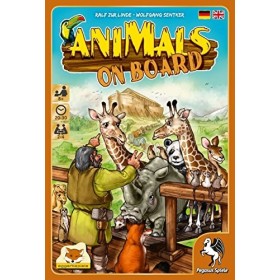 Pegasus Spiele 54566 Jeu de société &nbsp;«&nbsp;Animals on Board&nbsp;»