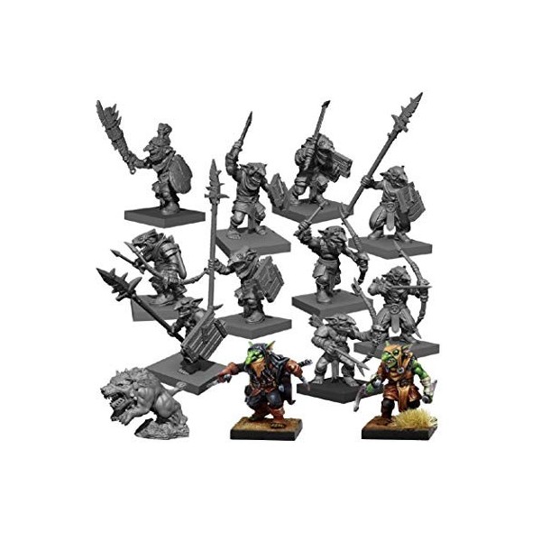 Kings of War Vanguard Goblin Warband Set 2020 14 