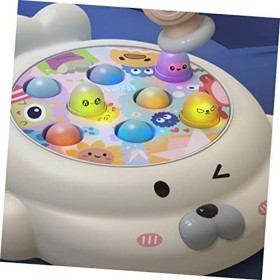 Toyvian 3 Ensembles Jouet à Frapper Une Taupe Table Interactive pour Tout-Petits Marteler Un Jouet Taupe Jouets pour Bébé Gar