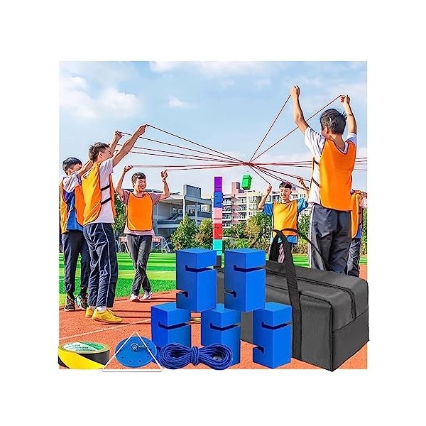 Jeux De Travail Déquipe pour Le Travail, Jeux De Jour sur Le Terrain en Plein Air, Jeux De Construction De Tour De Travail D