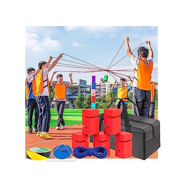 Jeux De Travail Déquipe pour Le Travail, Jeux De Jour sur Le Terrain en Plein Air, Jeux De Construction De Tour De Travail D