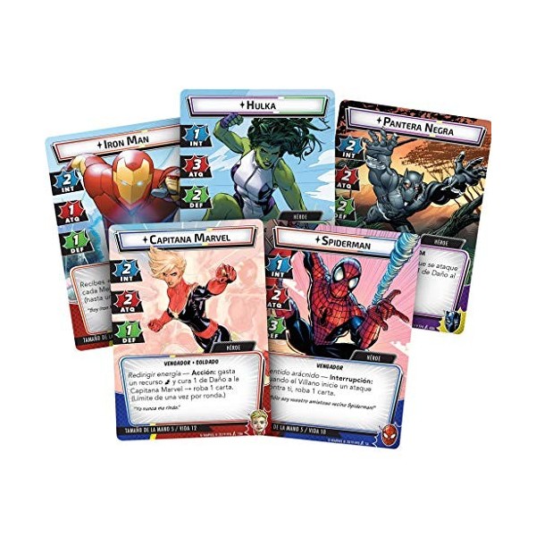 Fantasy Flight Games-Marvel Champions : le jeu de cartes, couleur mc01es, couleur/modèle assorti.