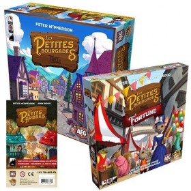 Parkage PKGamePack Les Petites Bourgades Le Jeu de Base + 2 Extensions - Version Française