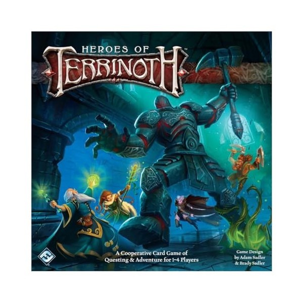Fantasy Flight Games FFGTER01 Heroes of Terrinoth: The Adventure Card Game, Mixed Colours