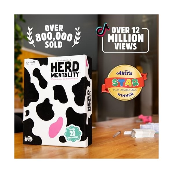 Herd Mentality : The Udderly Hilarous Party Game | Amusant pour toute la famille