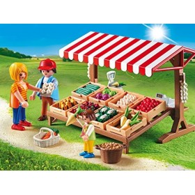 Playmobil 6121 Marchand avec Stand de Légumes