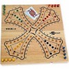 Jeu de TOC ou TOCK XL 40x40 cm de Luxe, de 2 à 4 joueurs, 6 ans et +. Jeux de société familial en bois massif dhévéa, fabric