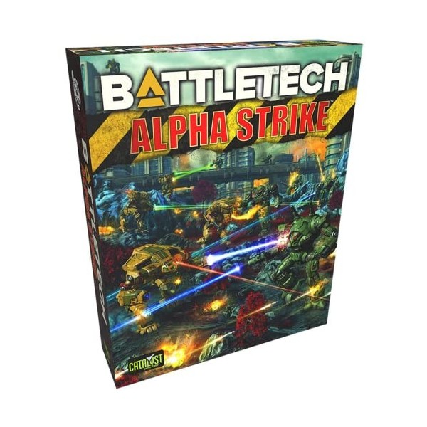 Catalyst Game Labs - BattleTech Alpha Strike Box Set - Jeu de Figurines - Jeu de Combat - 12 Ans et Plus - 1 à 2 Joueurs - An