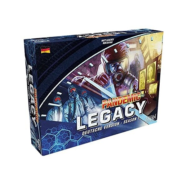 Asmodee- Pandemic Legacy-Season 1 Stratégie, ASM 691170, Multicolore