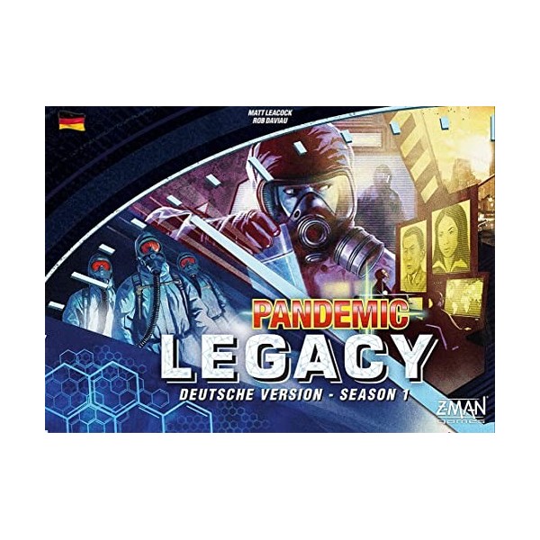 Asmodee- Pandemic Legacy-Season 1 Stratégie, ASM 691170, Multicolore