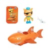 Octonauts Above & Beyond | Véhicule et Figurine de Luxe | Kwazii & Gup B Adventure Pack | Recréez Les Missions, 61106, Multic