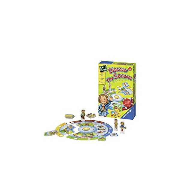 Discover The Seasons Childrens Game by Ravensburger English Manual 
