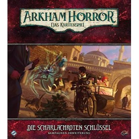Fantasy Flight Games- Horreur Arkham: LCG – Les clés écarlates | Extension de Campagne Horror Jeu, FFGD1170, Multicolore, col