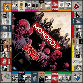 Monopoly THE WALKING DEAD-Version Française, 0952, aucune