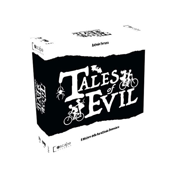 Raven Distribution 167266 Asmodee-Tales of Evil, Jeu de société, édition Italienne, 5464
