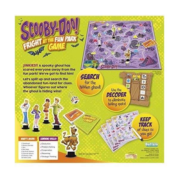 Scooby-Doo! Fright at the Fun Park Game by Buffalo Games
