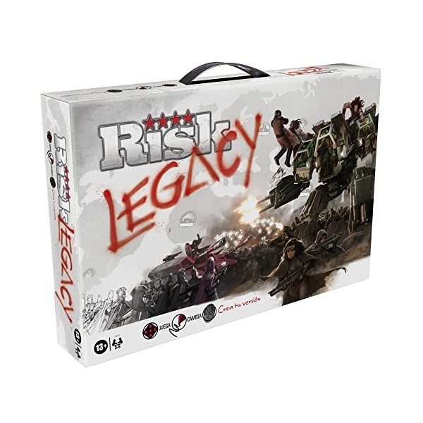 Juego de mesa risk legacy hasbro gaming