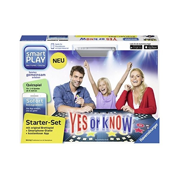 Ravensburger 26803 – smartplay : Kit de démarrage Yes Or Know