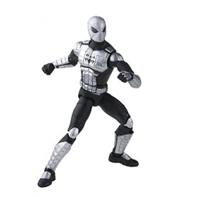 Marvel Hasbro Spider-Man, Figurine Spider-Armor MK I de 15 cm, inclut 4 Accessoires : 2 Mains alternatives et 2 Effets de tir