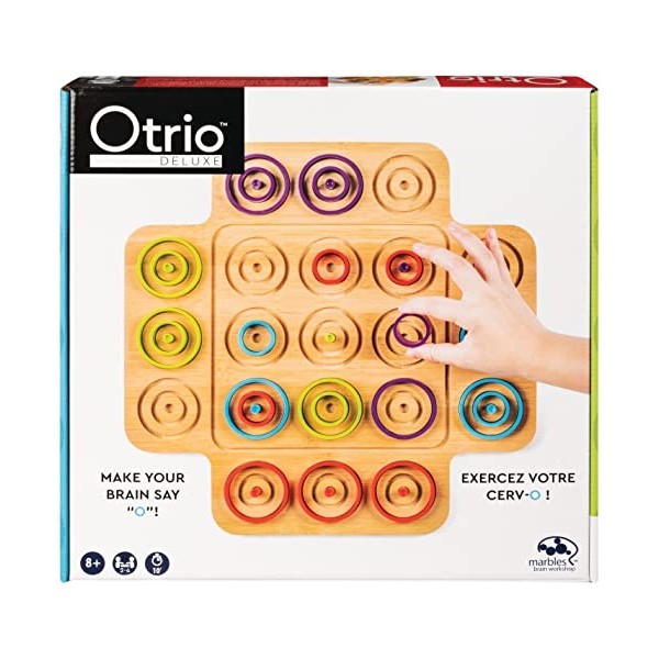 Marbles 6045064 Games-6045064-Otrio Jeu de Taktic, matériel de Haute qualité, rà¨gles de Jeu Simples - Version Allemande