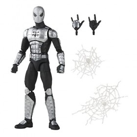 Marvel Hasbro Spider-Man, Figurine Spider-Armor MK I de 15 cm, inclut 4 Accessoires&nbsp;: 2 Mains alternatives et 2 Effets de tir