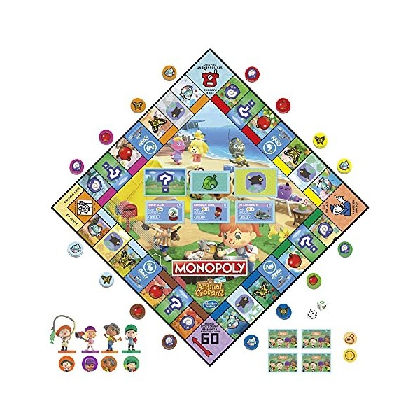 Hasbro Monopoly - Animal Crossing New Horizons Edition