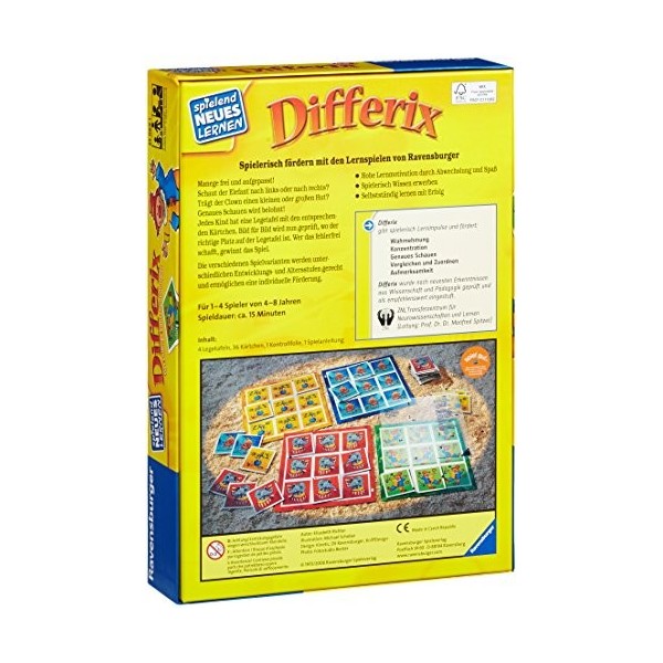 Ravensburger - 25069 - Jeu Éducatif et Scientifique - Differix