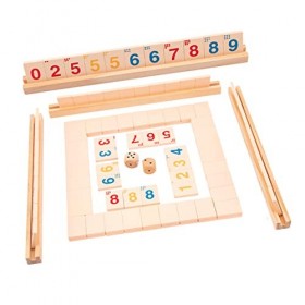 ibasenice 2 Ensembles De Jeu De Société Numérique Table De Jeu Numérique Jouet pour Tout-Petits Jouets pour Voyage Tableau d
