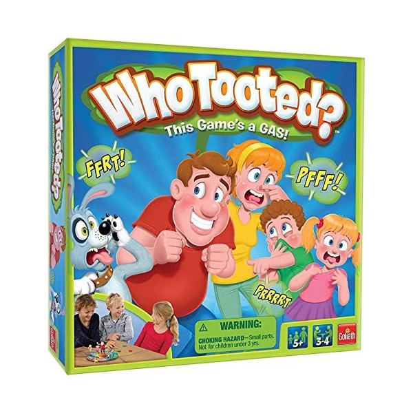 Who Tooted? Board Game- This Games a Gas! by Goliath Games