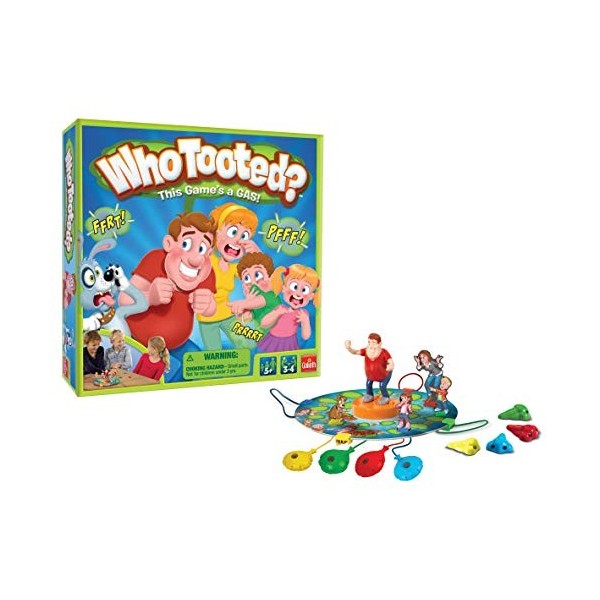 Who Tooted? Board Game- This Games a Gas! by Goliath Games