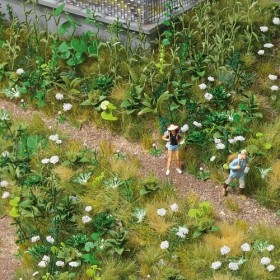 Busch Environnement - BUE1227 - Modélisme Ferroviaire - Champs Fleurs et Plantes Sauvages