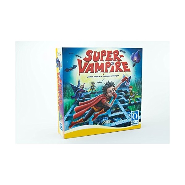 Queen Games 30051 – Super Vampire International: EN/FR 