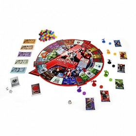 Hasbro – Monopoly Avengers – Jeu de Société Version Anglaise Import UK 