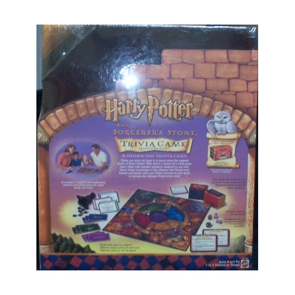 Harry Potter and the Sorcerers Stone Trivia Game Prefects Edition