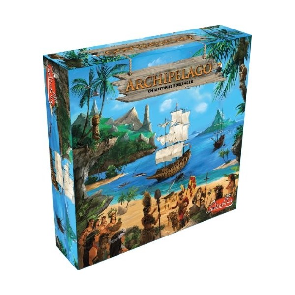 Asmodee - ASMARCH01 - Jeu de Stratégie - Archipelago [Edition en Anglais/English Edition]