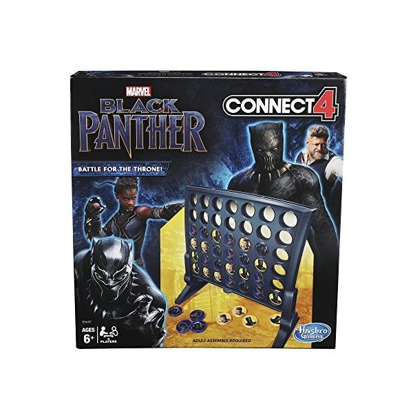 Hasbro Connect 4 Game: Black Panther Edition