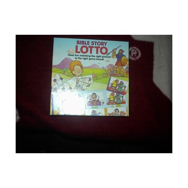 Jeu de Hasard/dassociation de la Bible Story Lotto