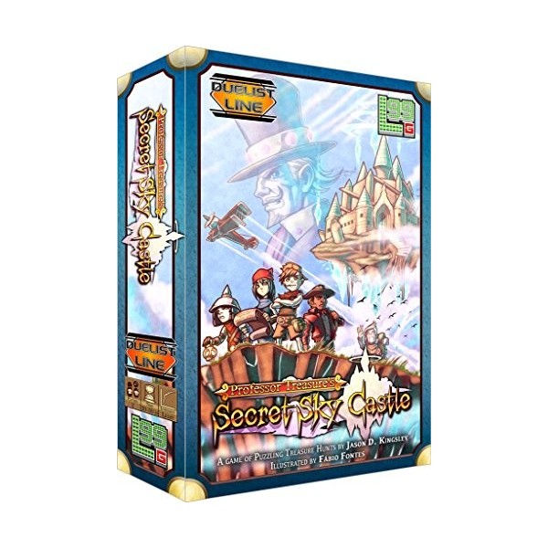 Level 99 Games Professor Treasures Secret Sky Castle