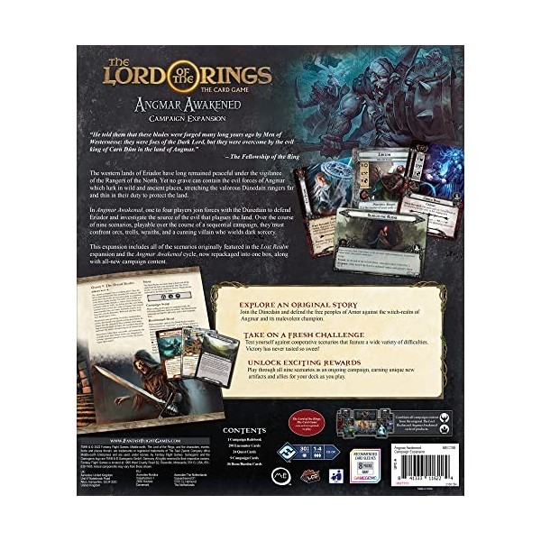 The Lord Of The Rings The Card Game Angmar Awakened Campaign Extension